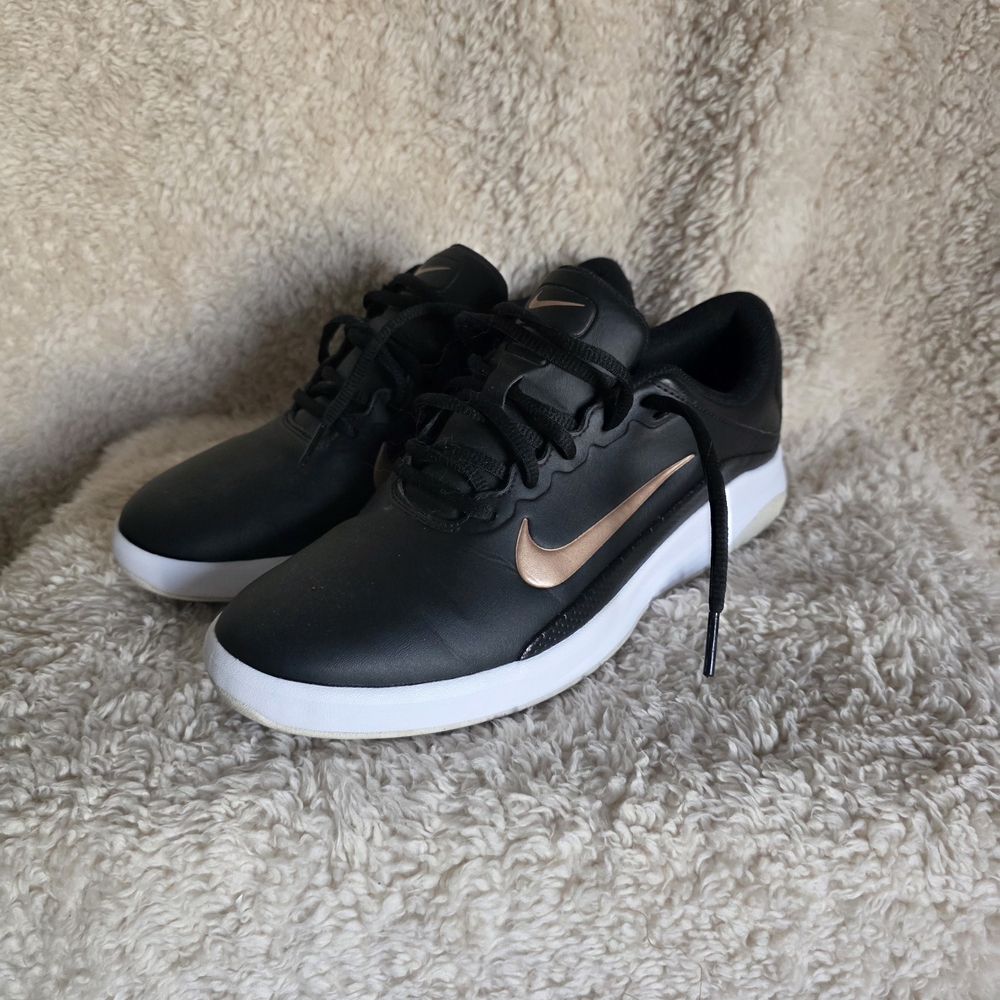 Nike Women's Black and Copper Sneakers